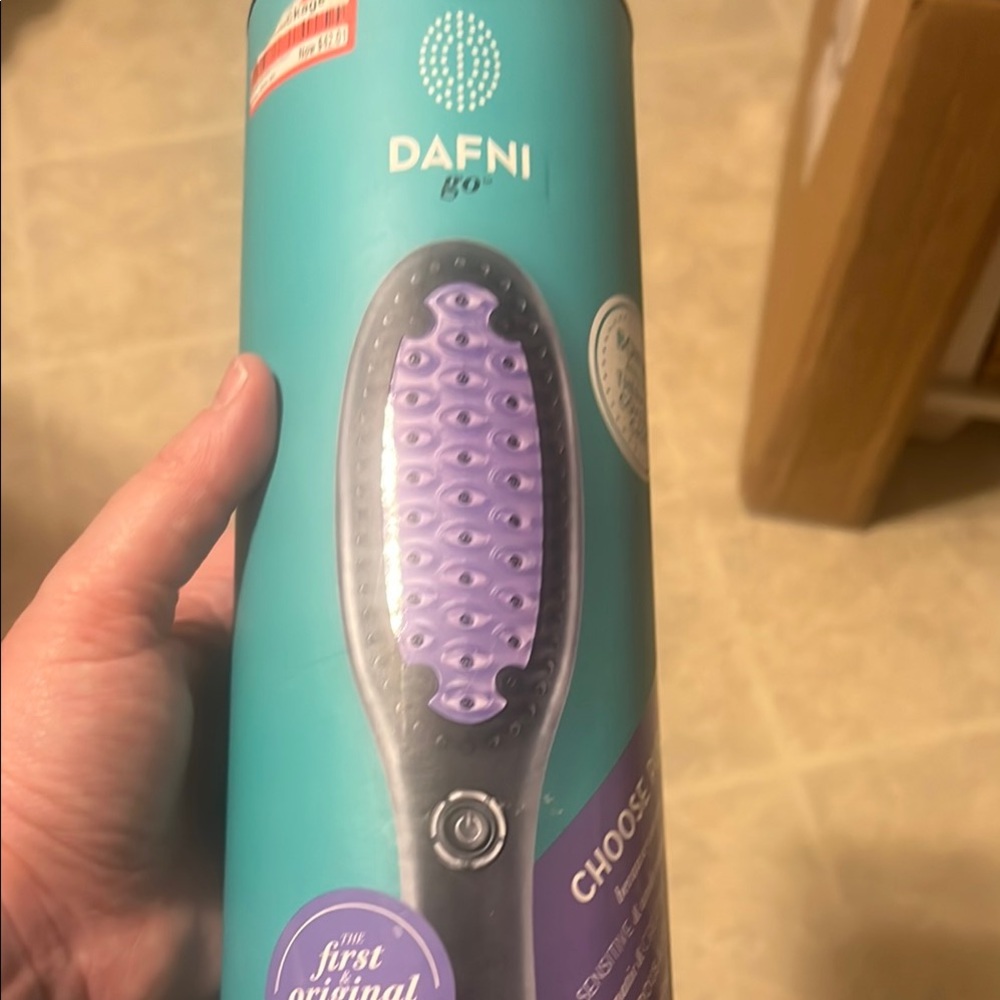 Go Hair Straightening Brush - Purple